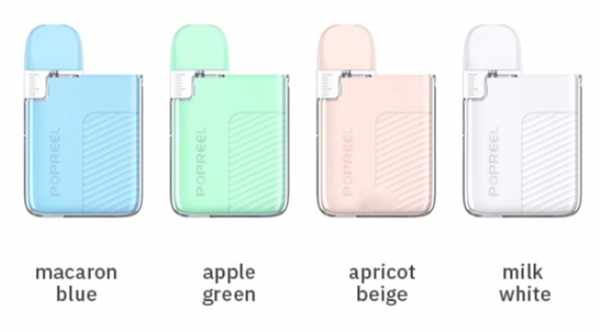 UWELL Popreel PK1 E-Zigarette Farbübersicht